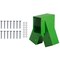 Heavy-Duty Durable and Rust Resistant Steel Swing Brackets for Backyard Playground Set Wooden Swing - Includes Mounting Hardware for Easy DIY Installation, Green